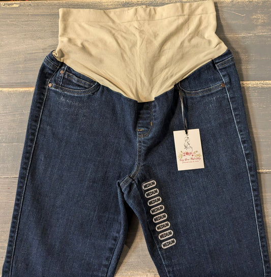 Full panel 29" skinny jeans, Dark wash