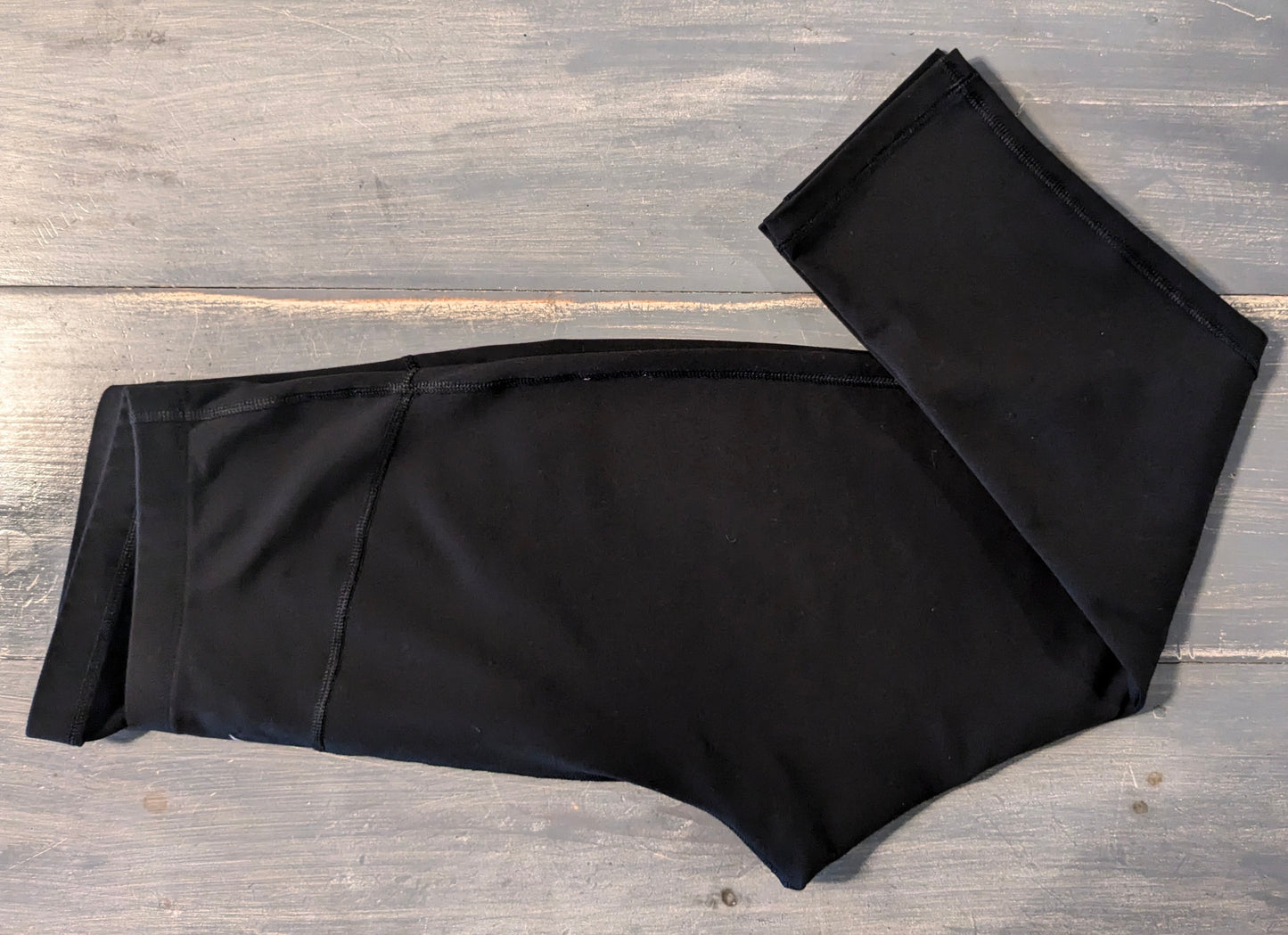 Active full panel 19" cropped leggings, Black
