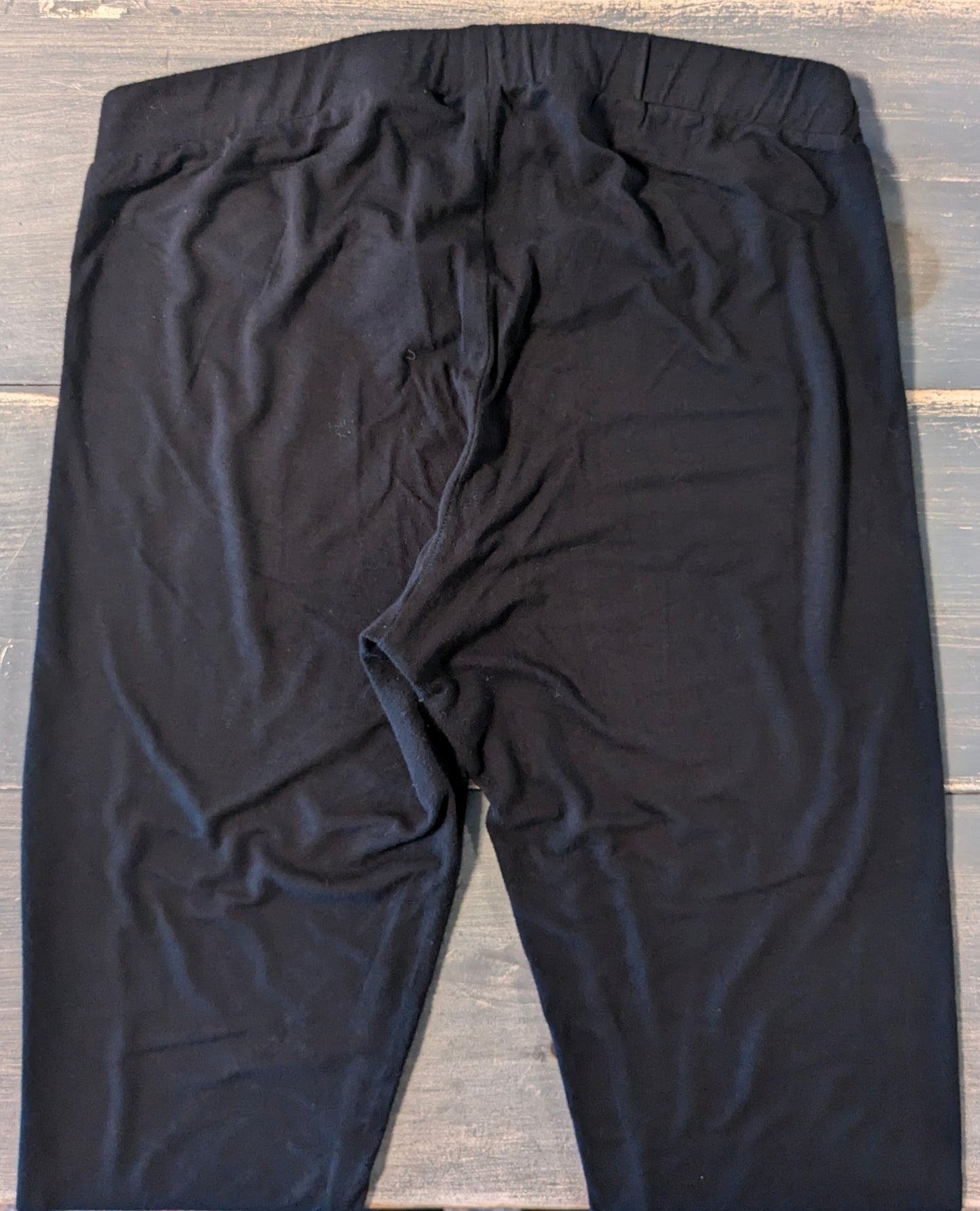 Under-belly panel 27" leggings, Black