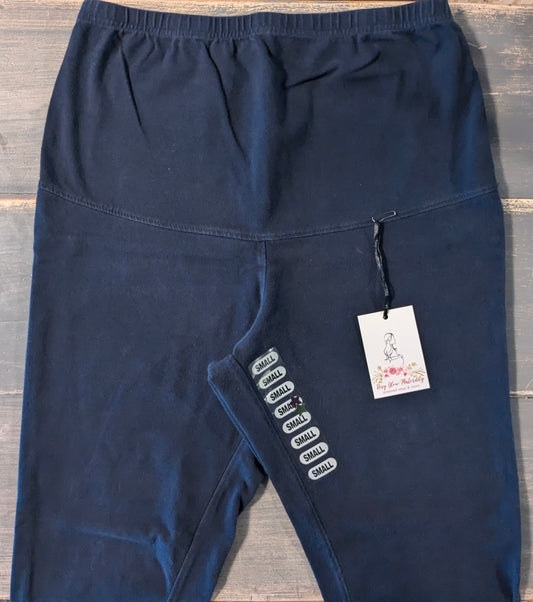 Classic full panel 23" cropped leggings, Navy