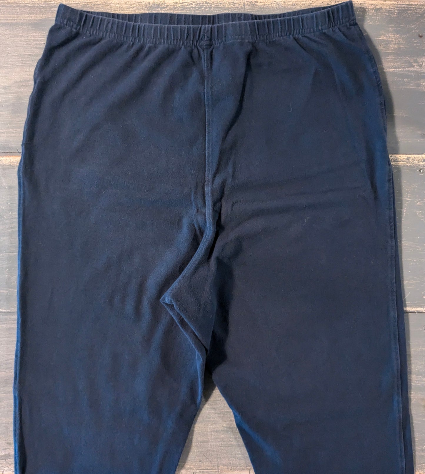 Classic full panel 23" cropped leggings, Navy