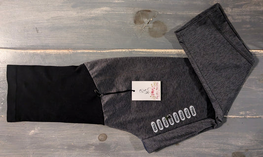 Active full panel 19" cropped leggings, Charcoal