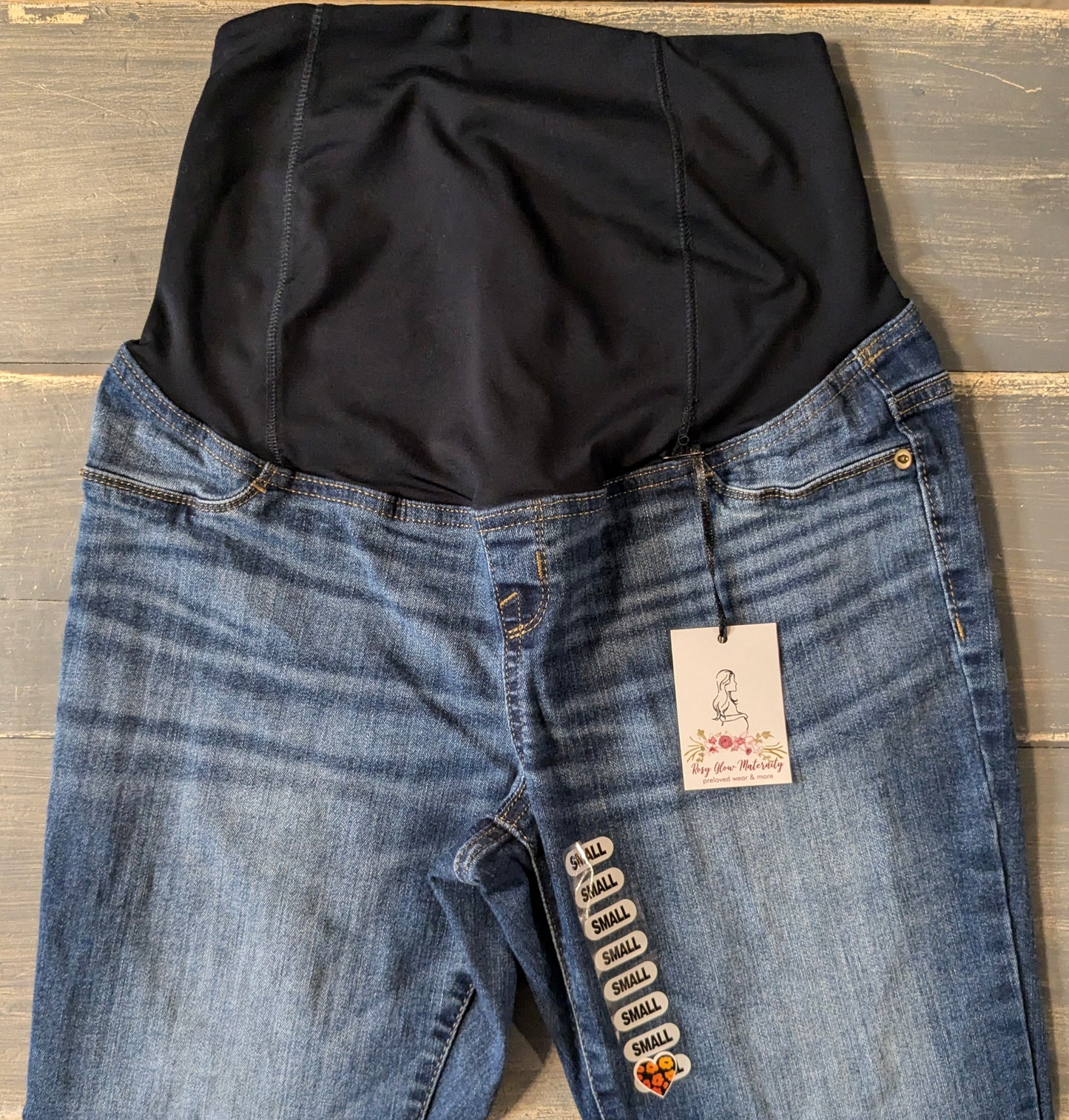 Convertible panel 30" bootcut jeans, Medium wash