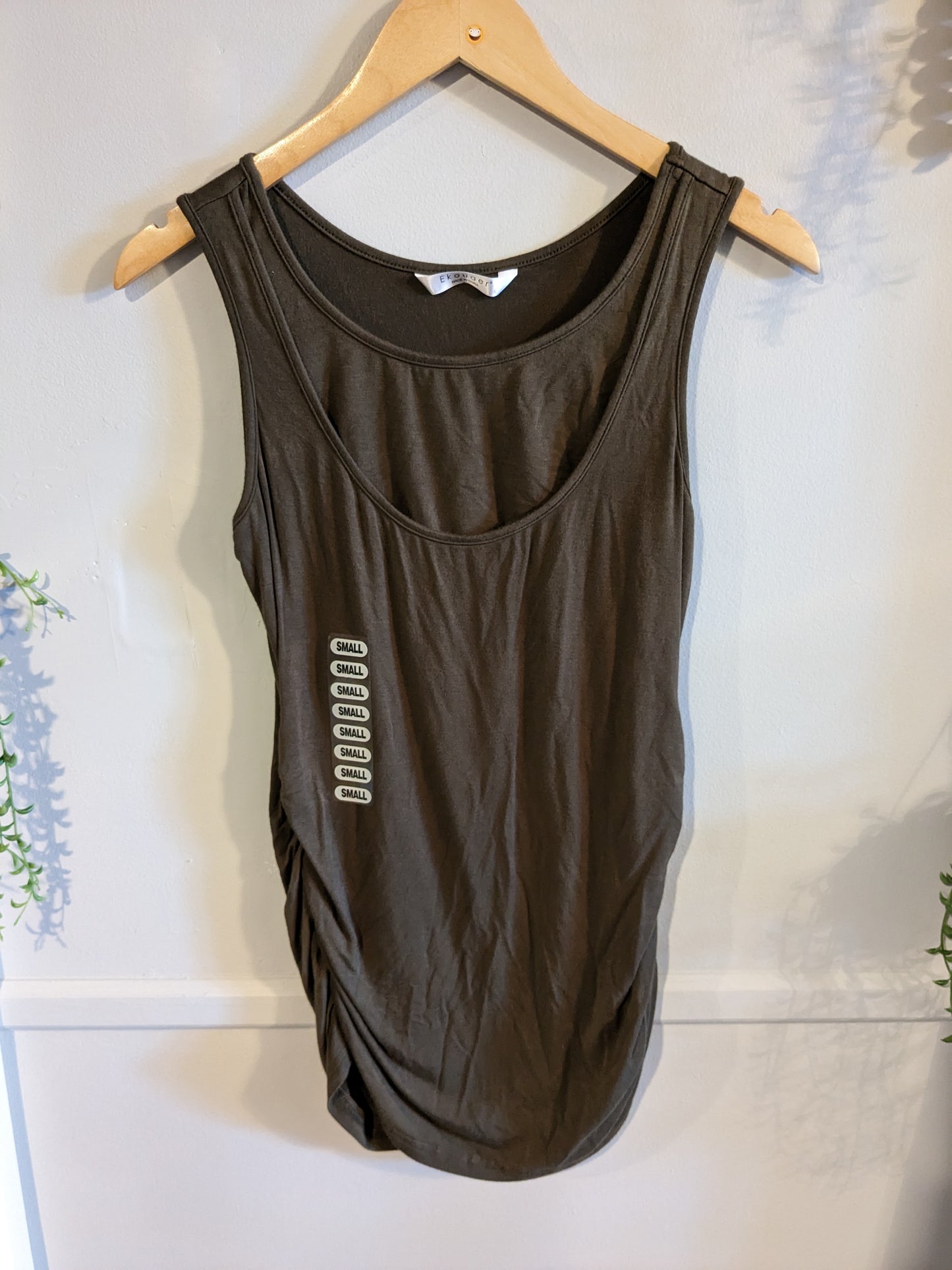 Faux layered top access nursing tank, Multi -NF