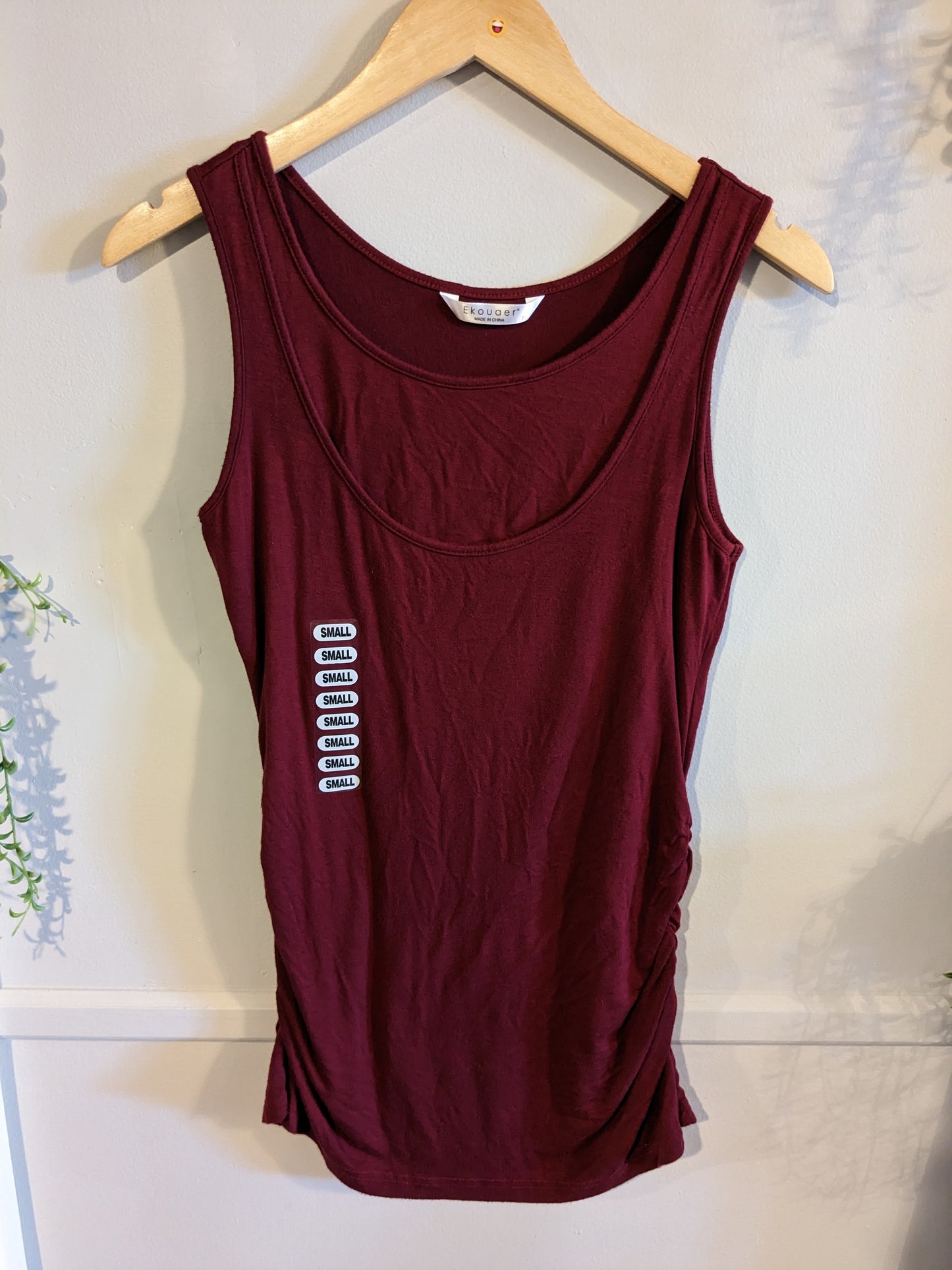 Faux layered top access nursing tank, Multi -NF