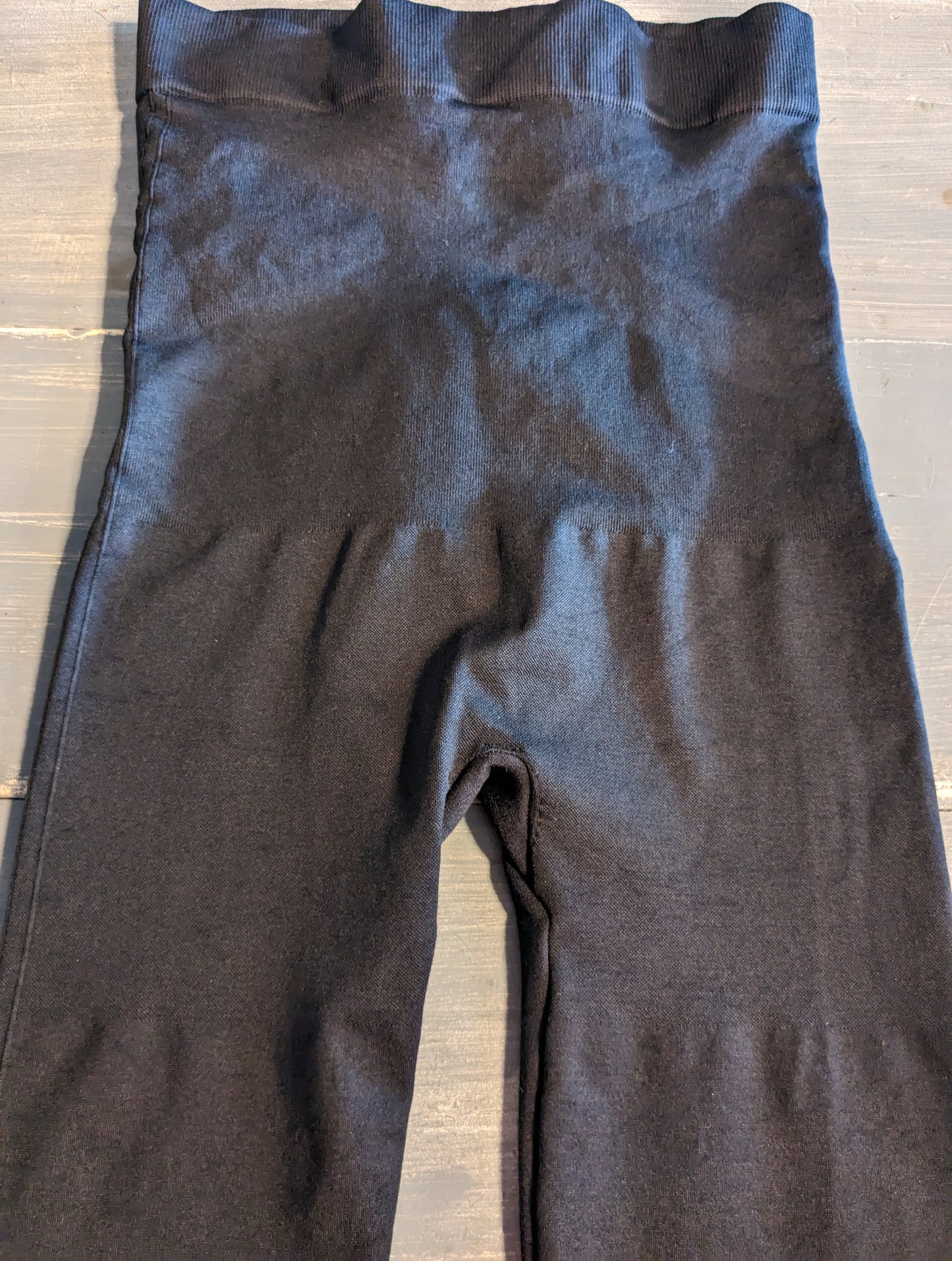 Compression full panel 24" cropped leggings, Black