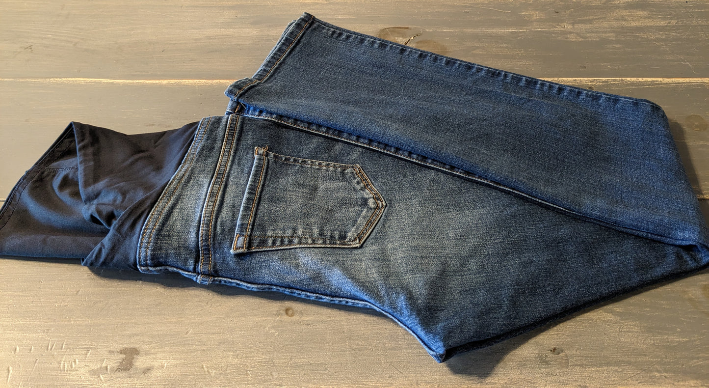 Convertible panel 30" bootcut jeans, Medium wash