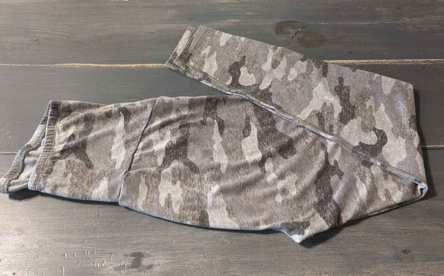 Classic full panel 25" leggings, Grey camo