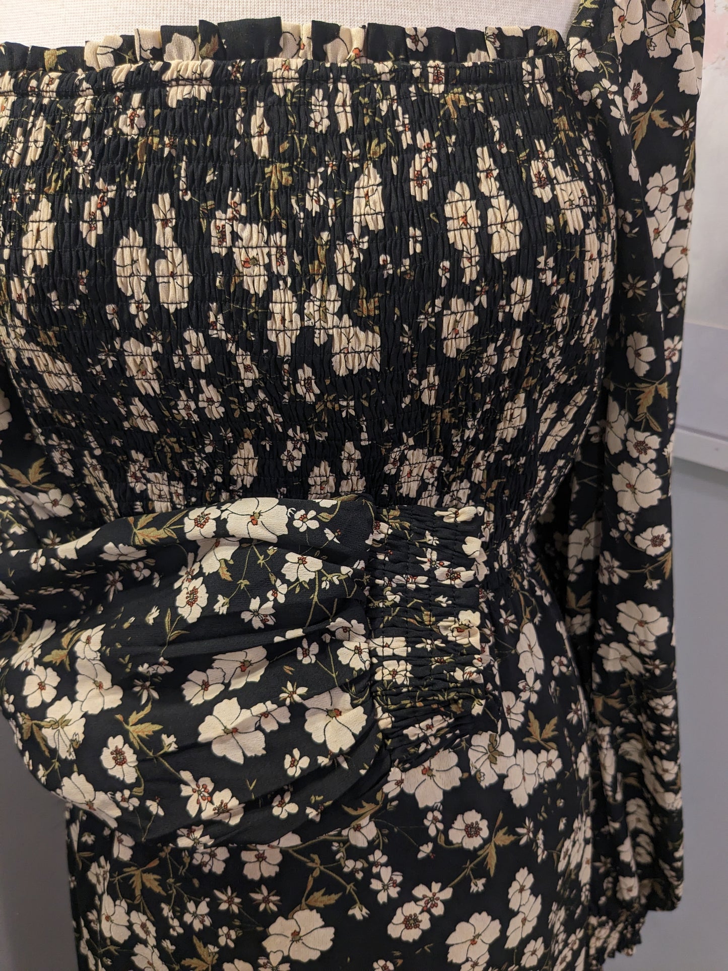 Moody Wildflowers in Black
