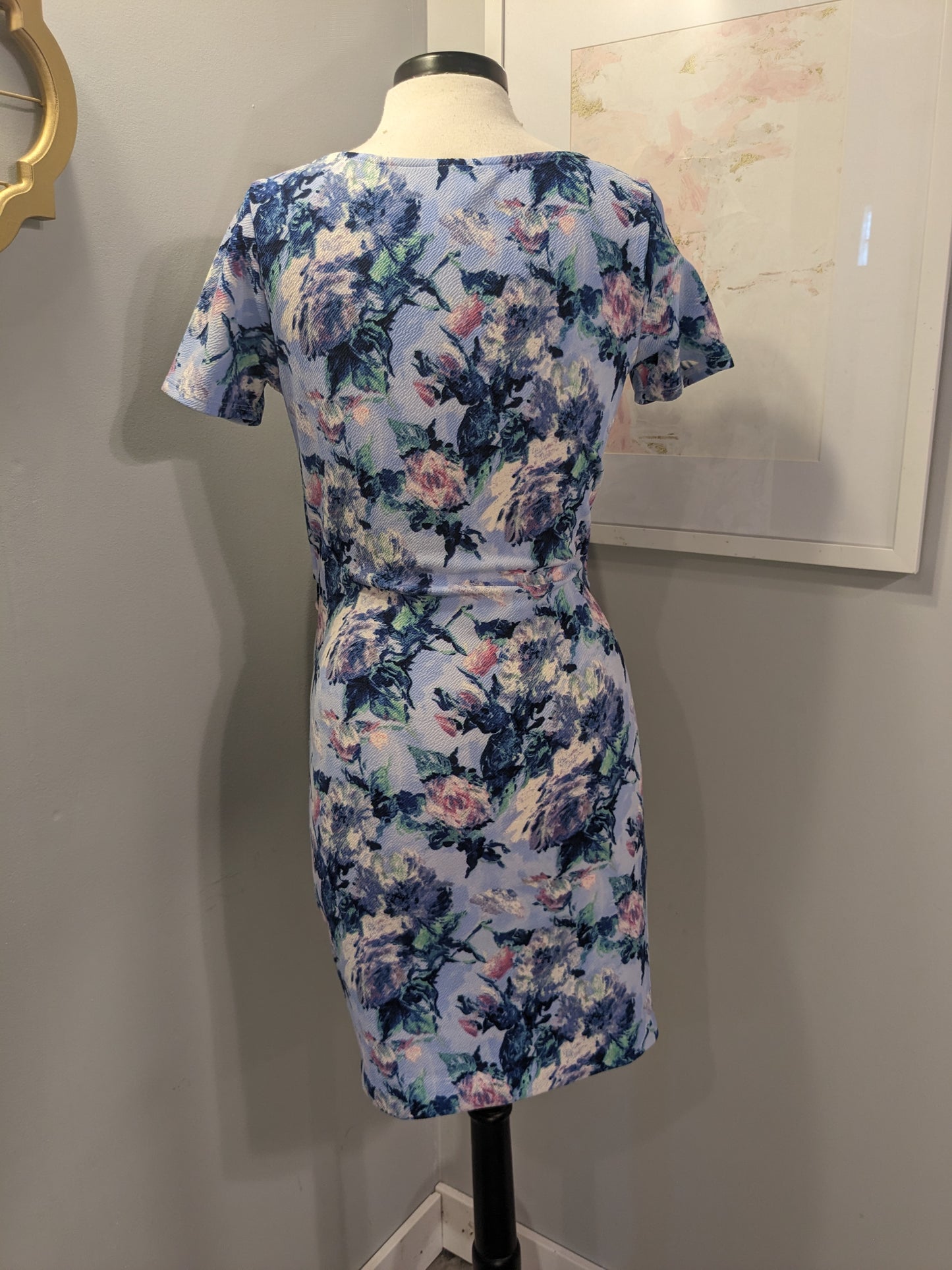 Watercolor Blooms Mini in Periwinkle