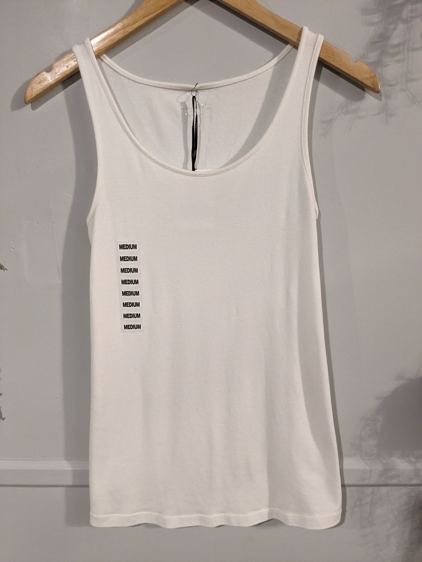 Basic scoop neck tank, Multi