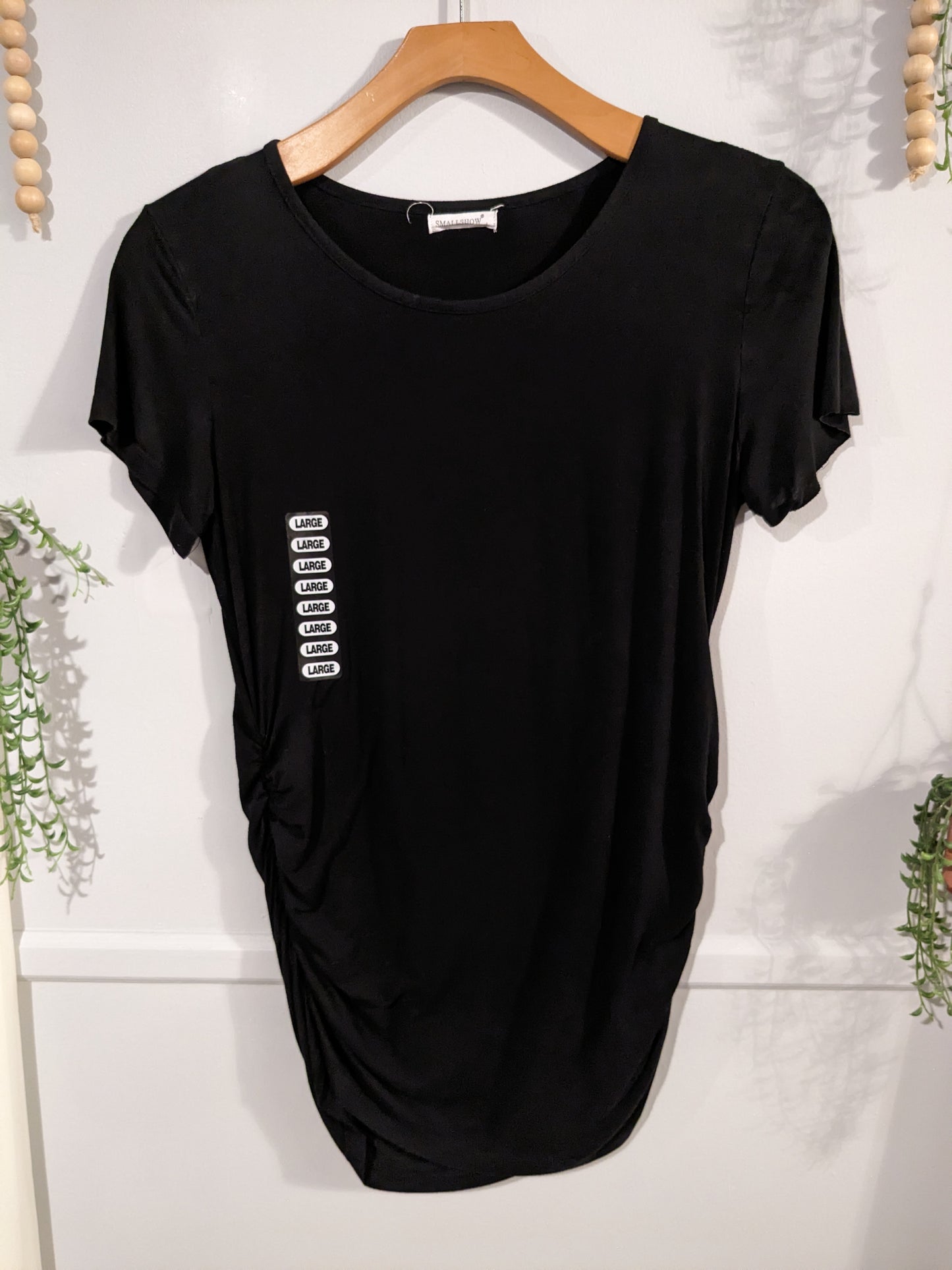 Essential fitted round neck SS tee, Multi