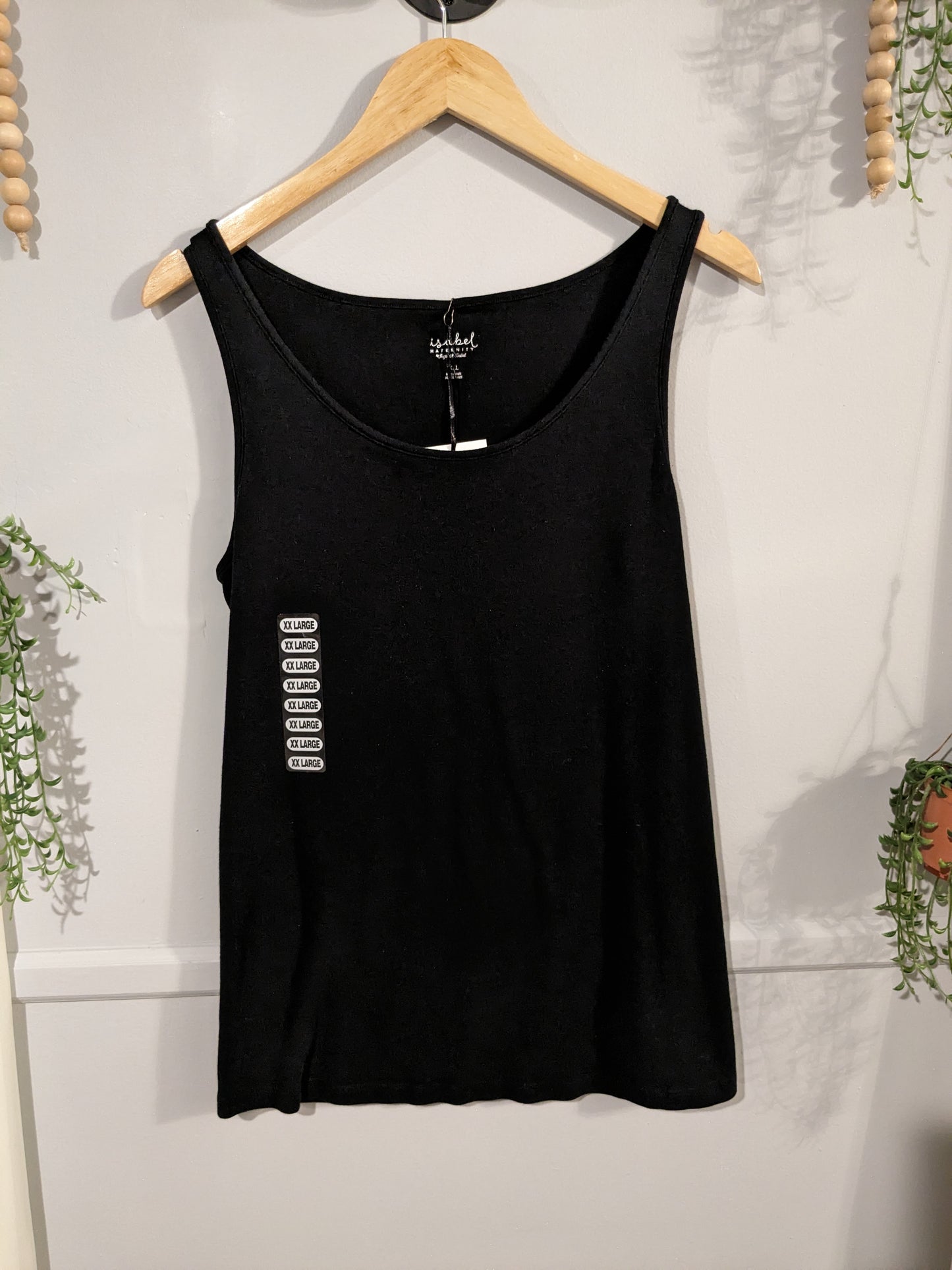 Basic scoop neck tank, Multi