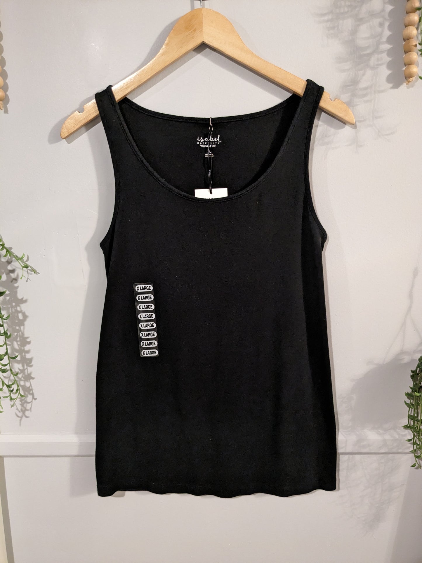 Basic scoop neck tank, Multi