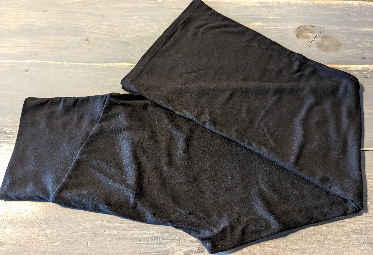 Mid panel 28" yoga pants, Black