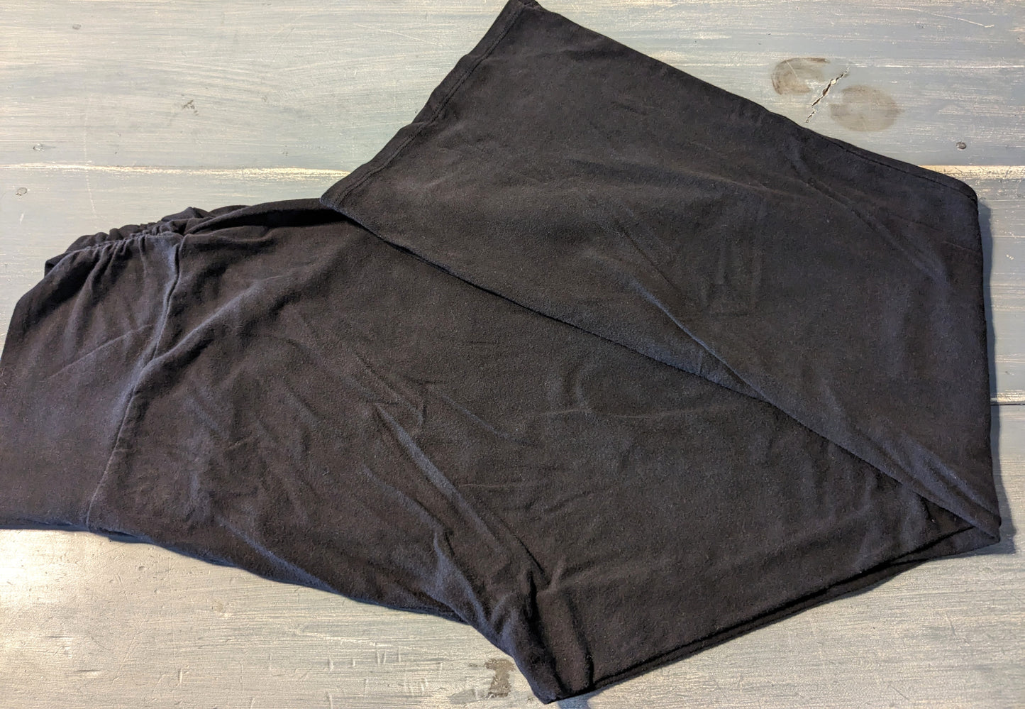 Under-belly panel 28" lounge pants, Black