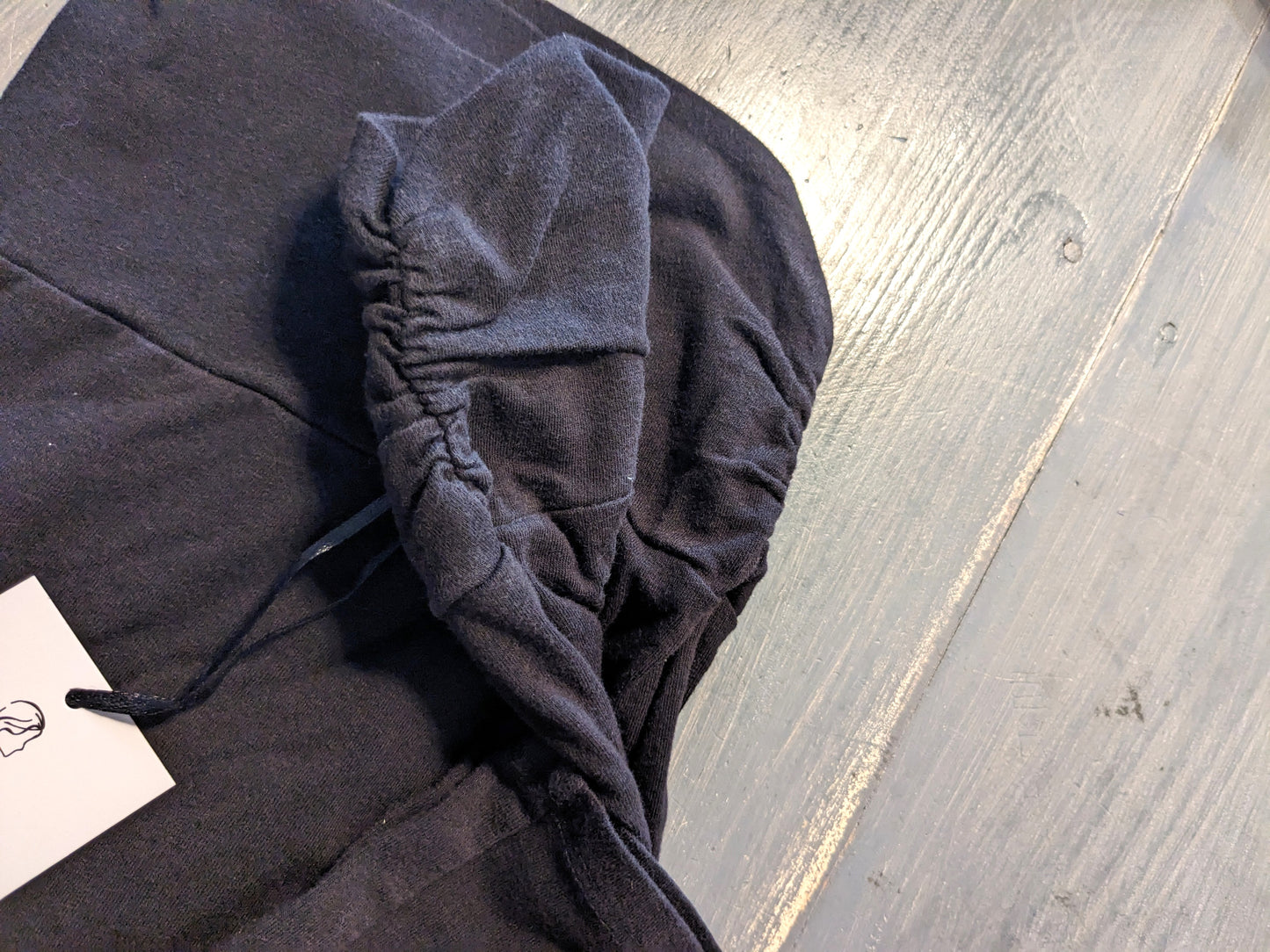 Under-belly panel 28" lounge pants, Black