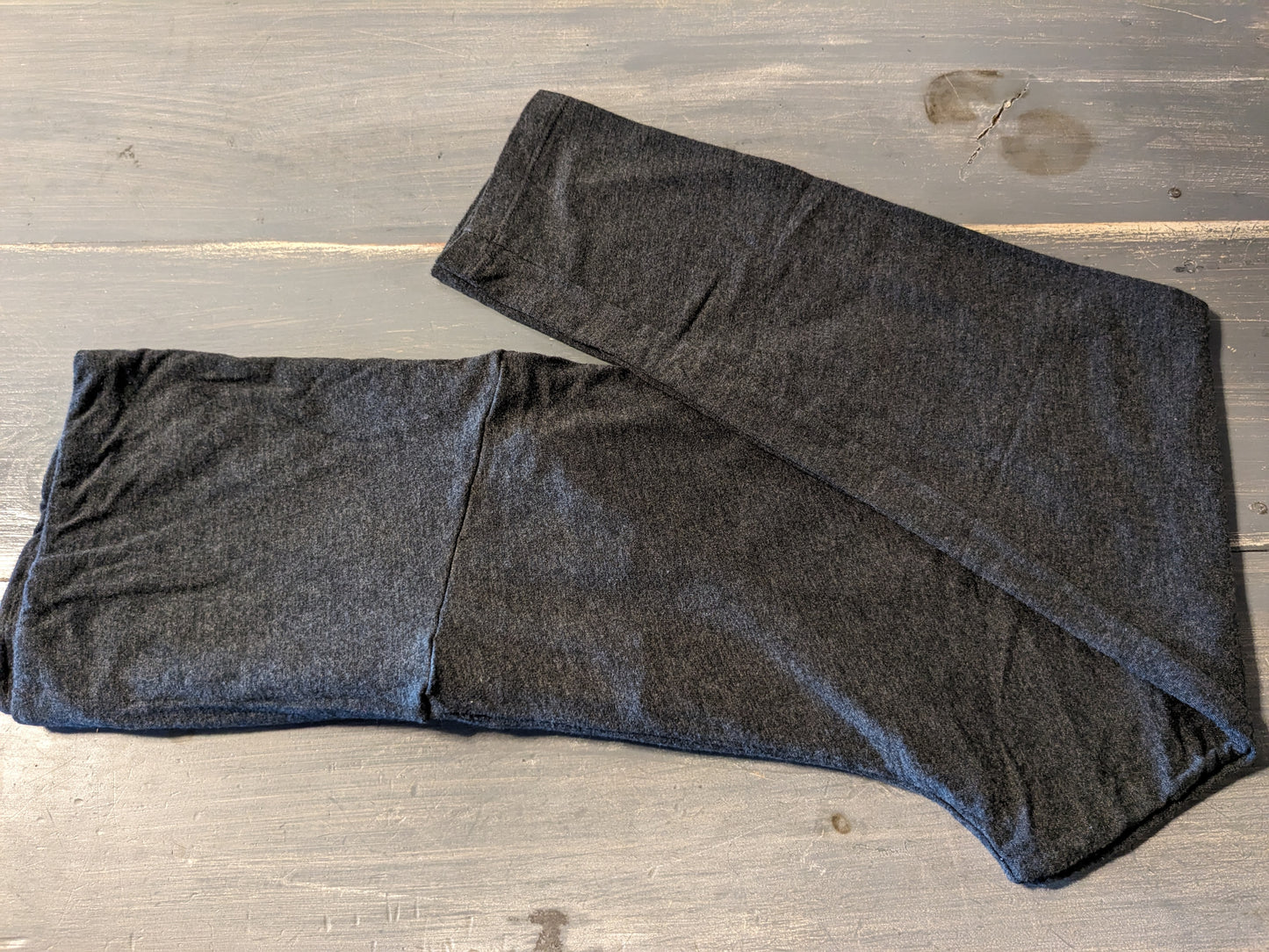 Classic full panel 22" cropped leggings, Charcoal