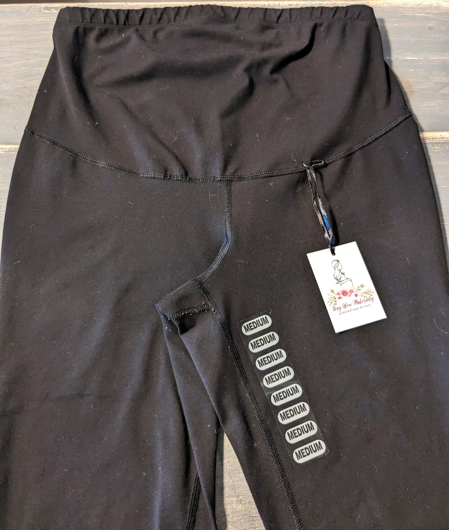 Active full panel 20" cropped leggings, Black