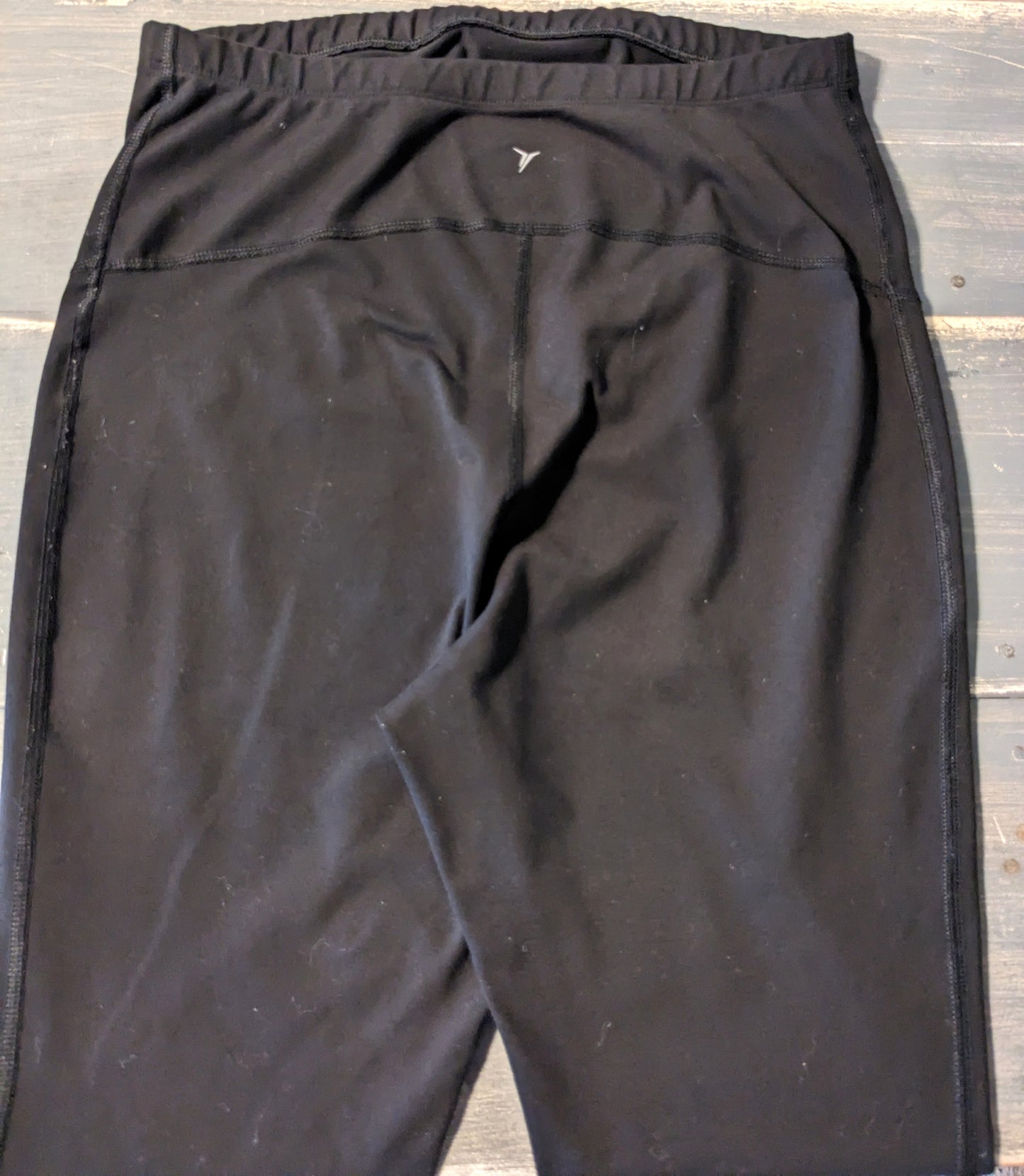 Active full panel 20" cropped leggings, Black