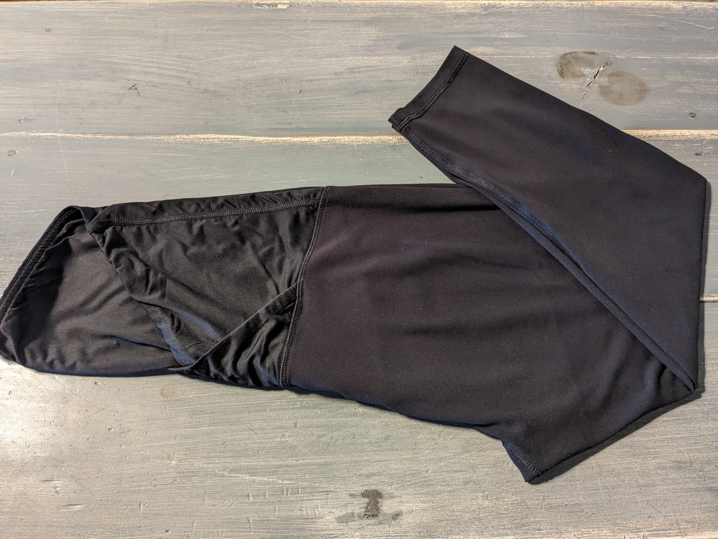 Convertible full panel 20" cropped leggings, Black