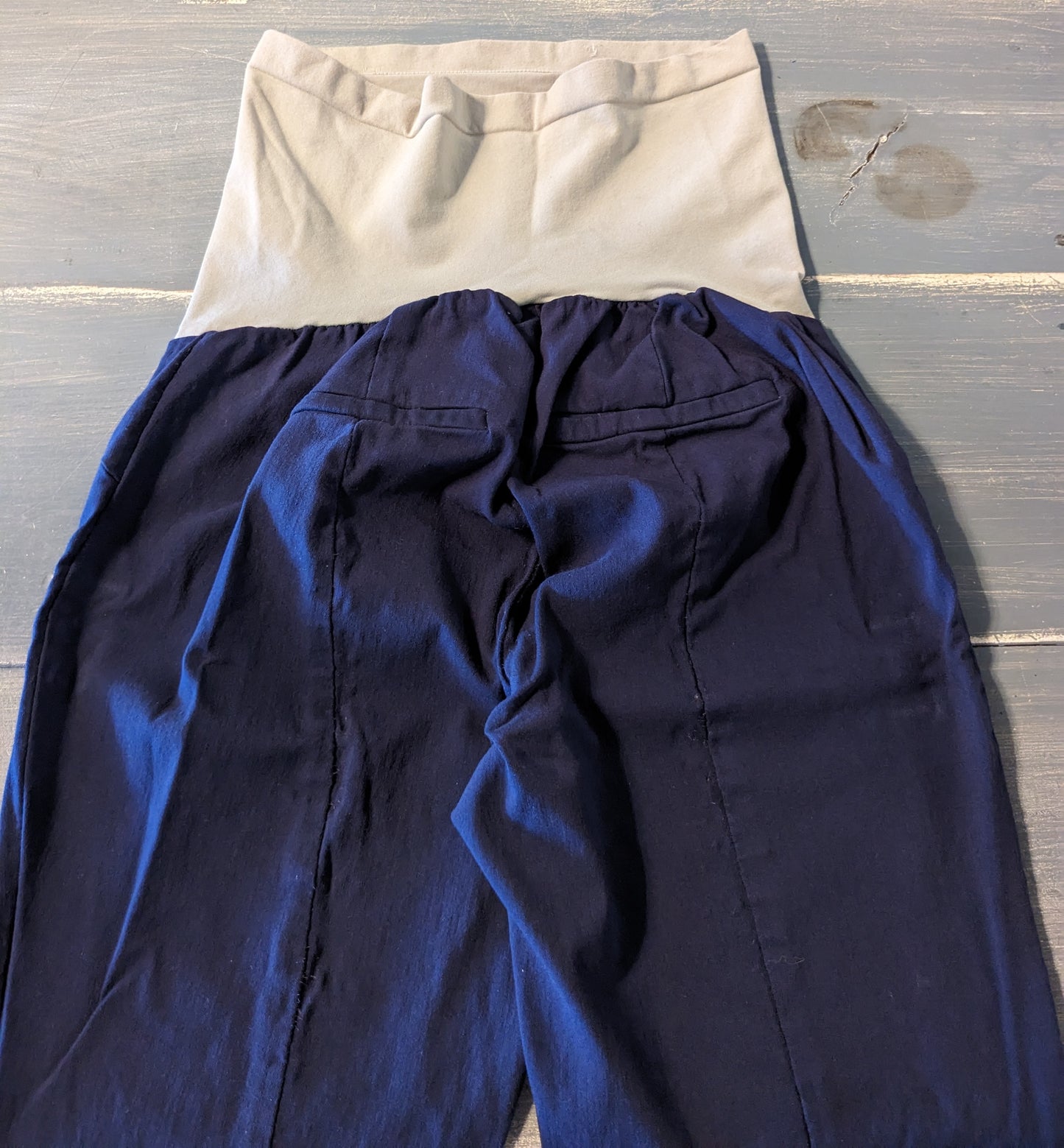 Full panel 26” skinny cropped trousers, Multi