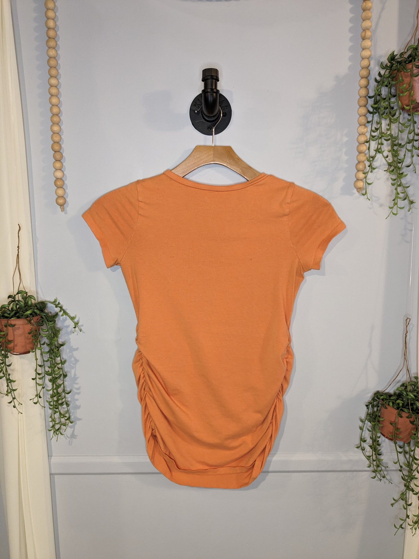 Essential fitted v-neck SS tee, Multi