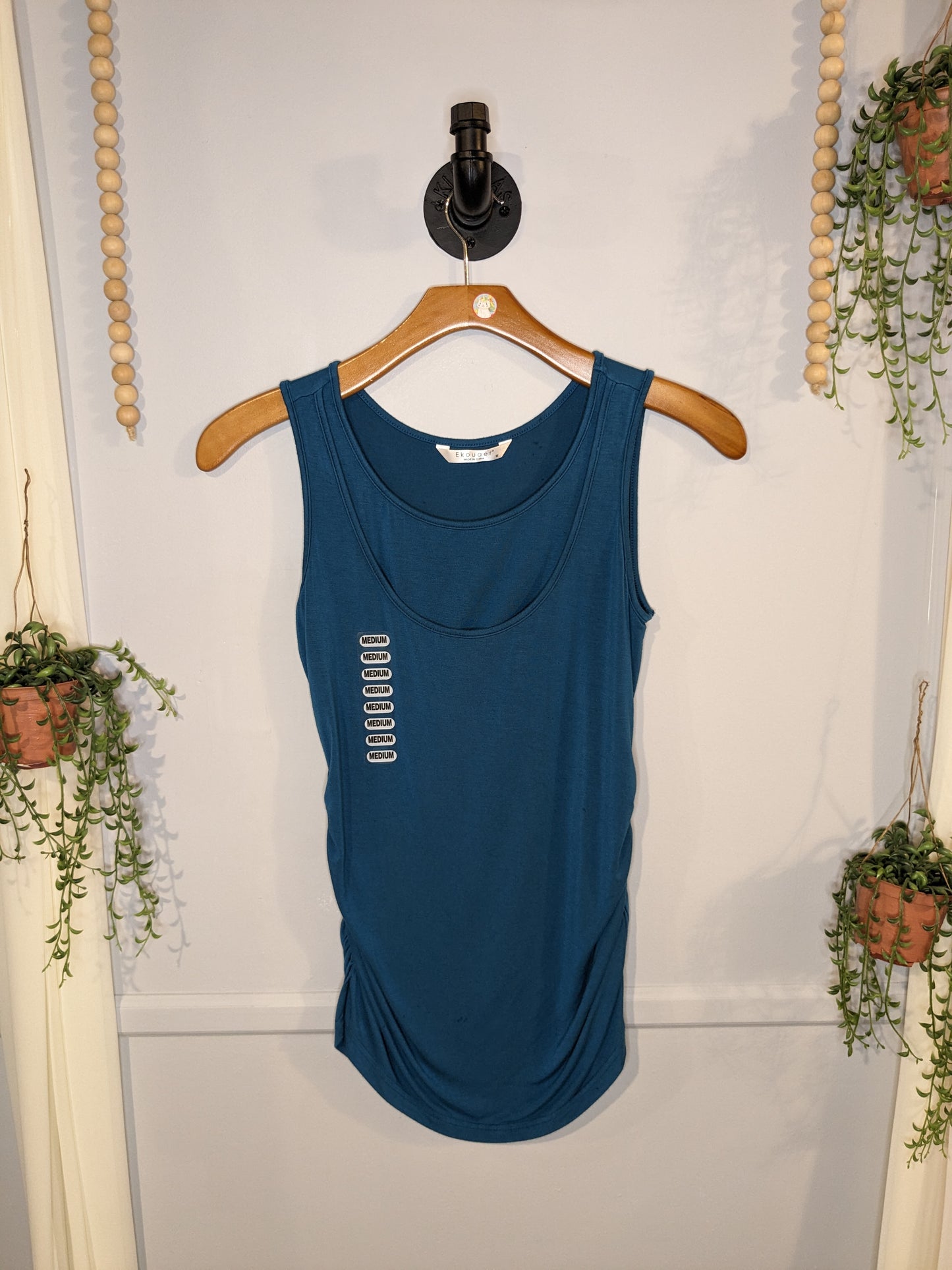Faux layered top access nursing tank, Multi -NF