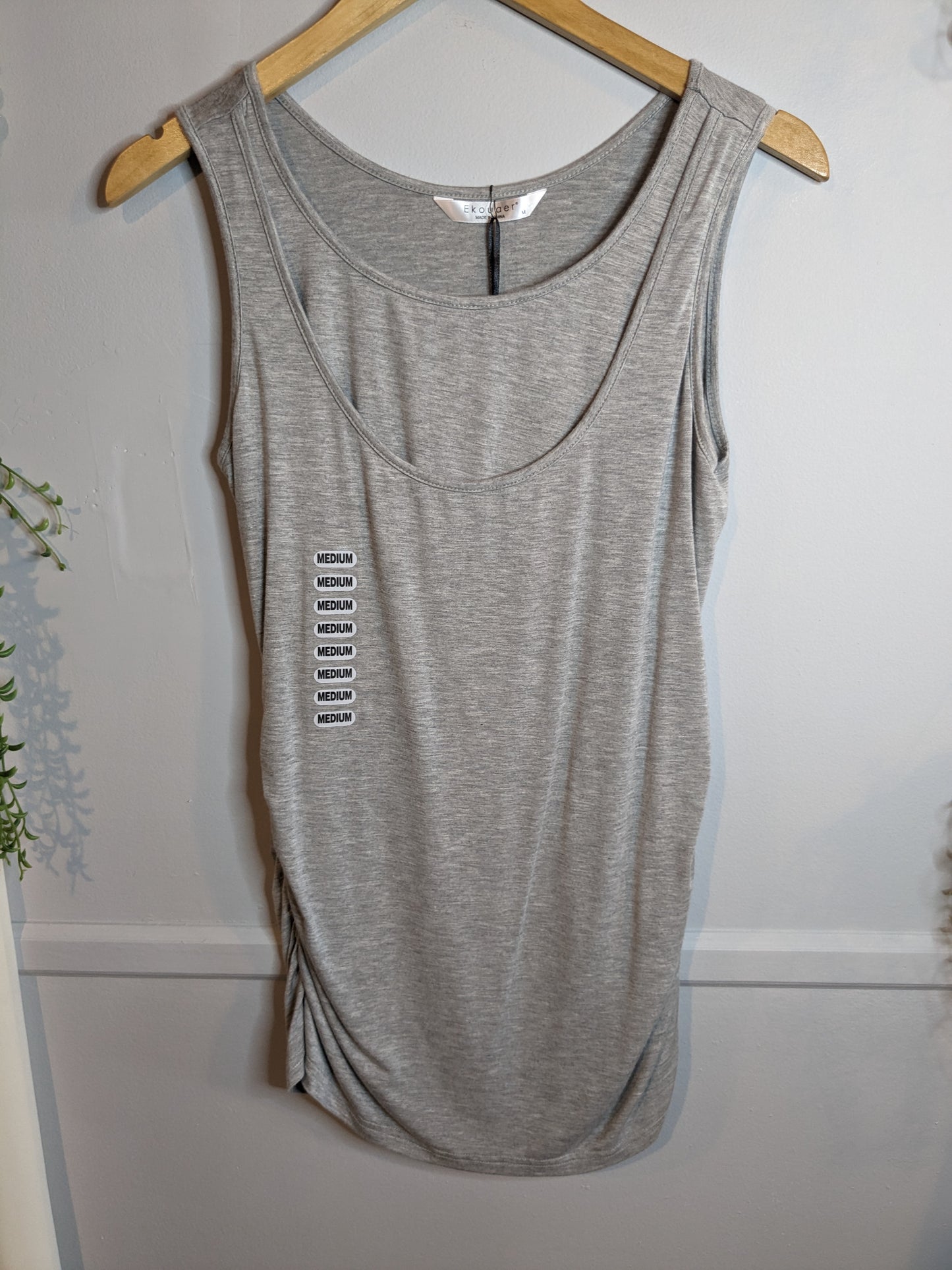 Faux layered top access nursing tank, Multi -NF