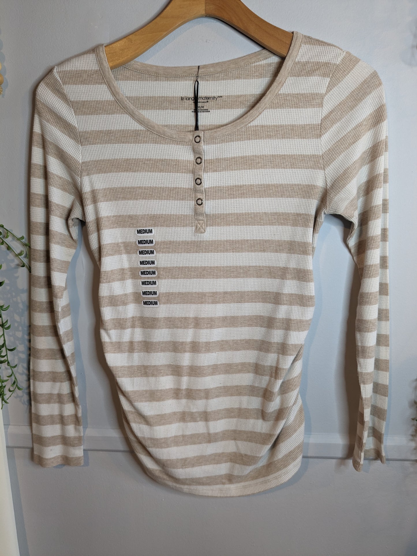 Front snap thermal LS top, Multi