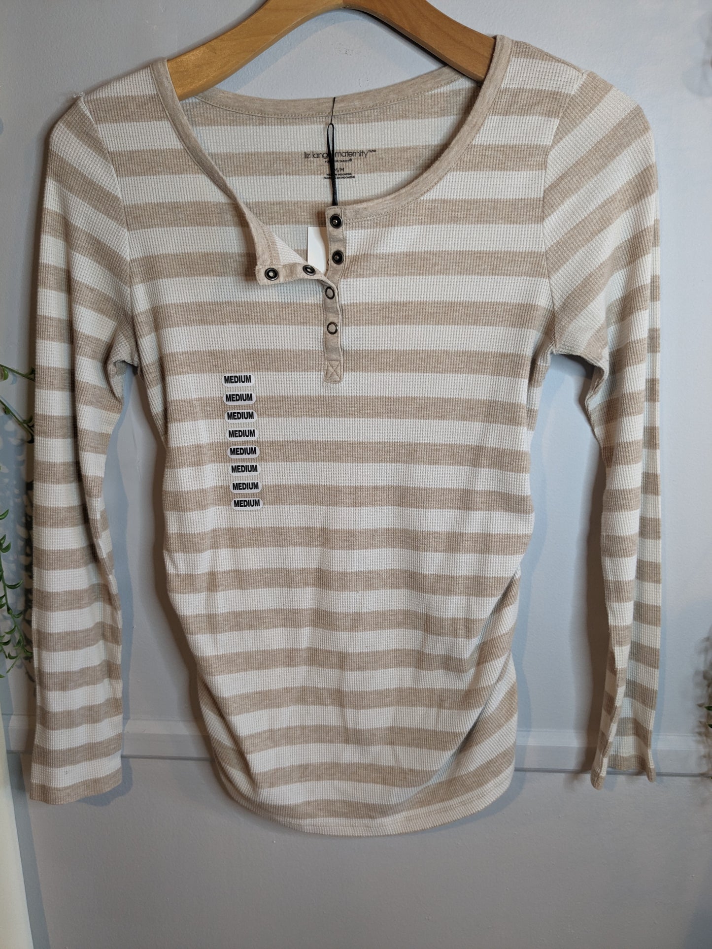 Front snap thermal LS top, Multi