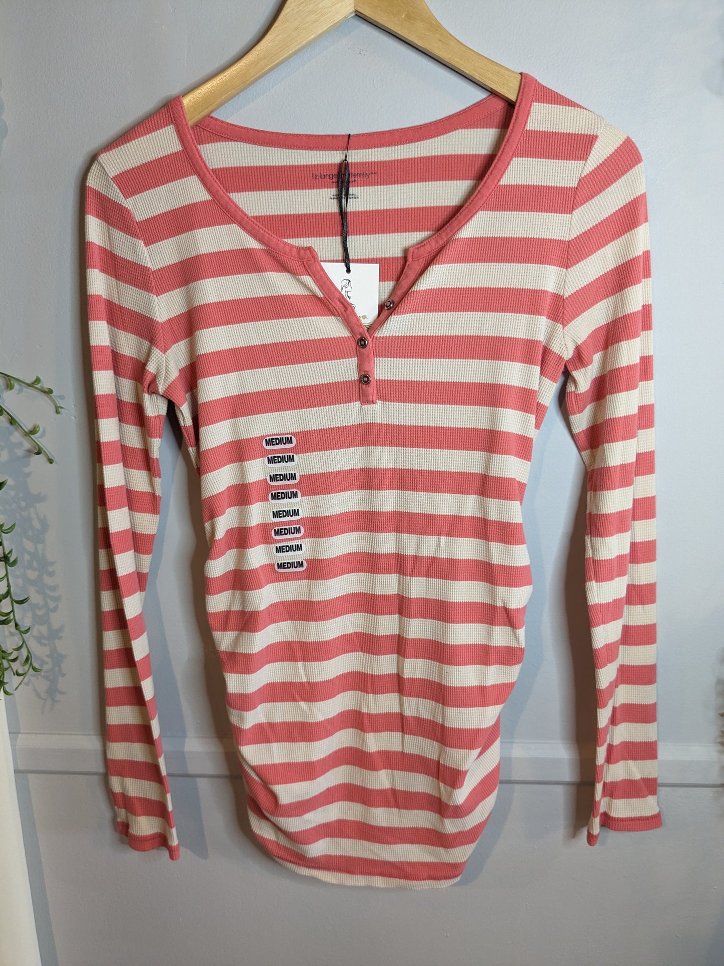 Front snap thermal LS top, Multi
