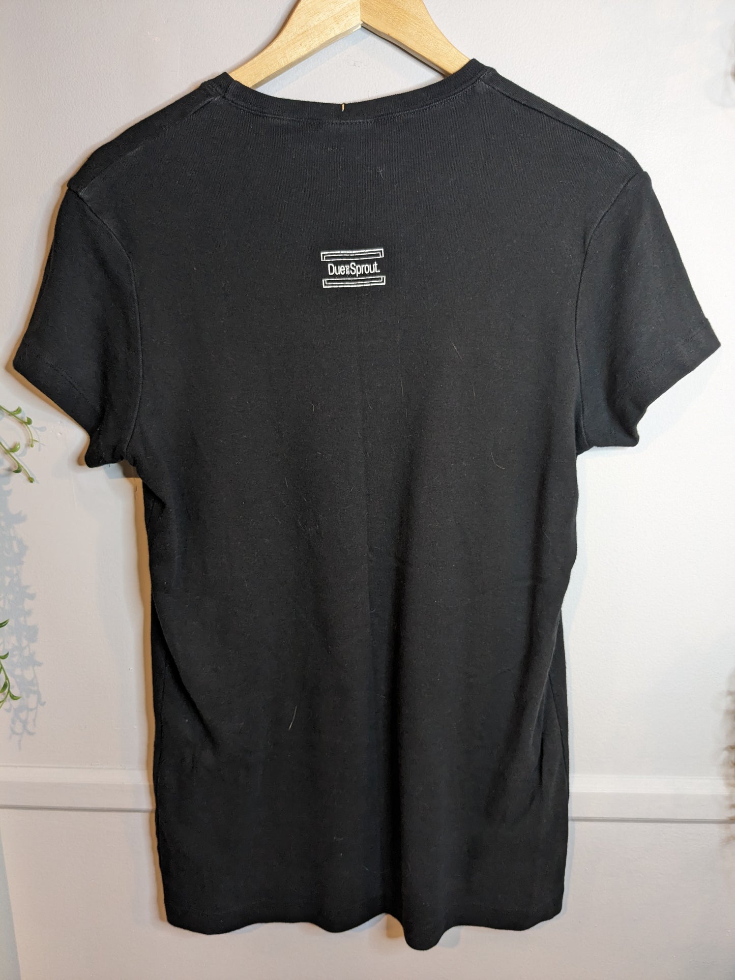 'foot head tush' graphic SS tee, Black