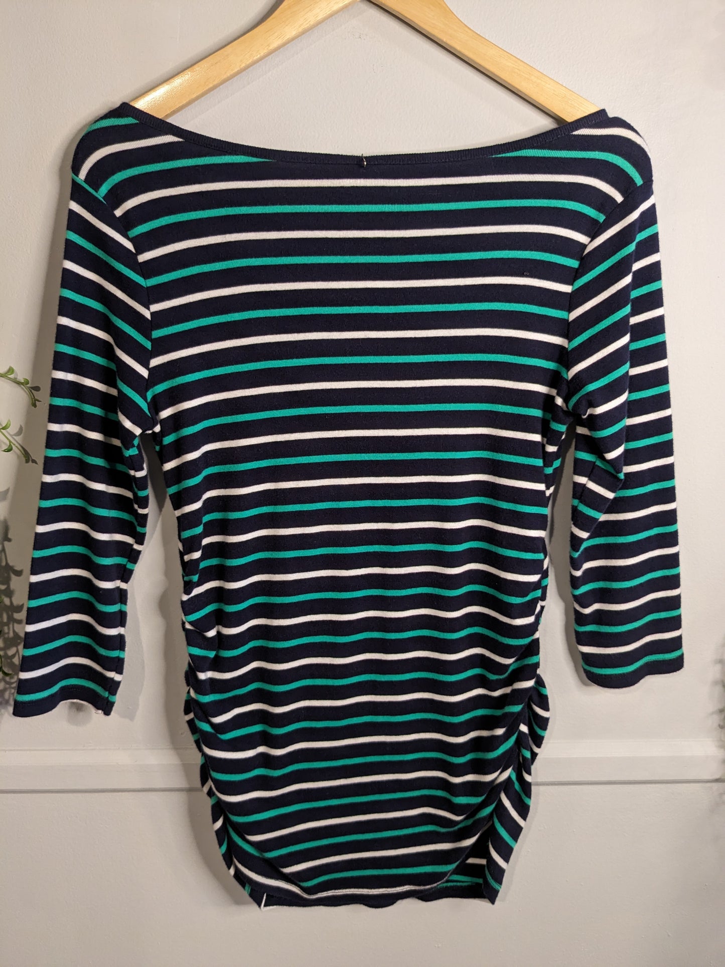Classic fitted round neck 3/4 tee, Multi