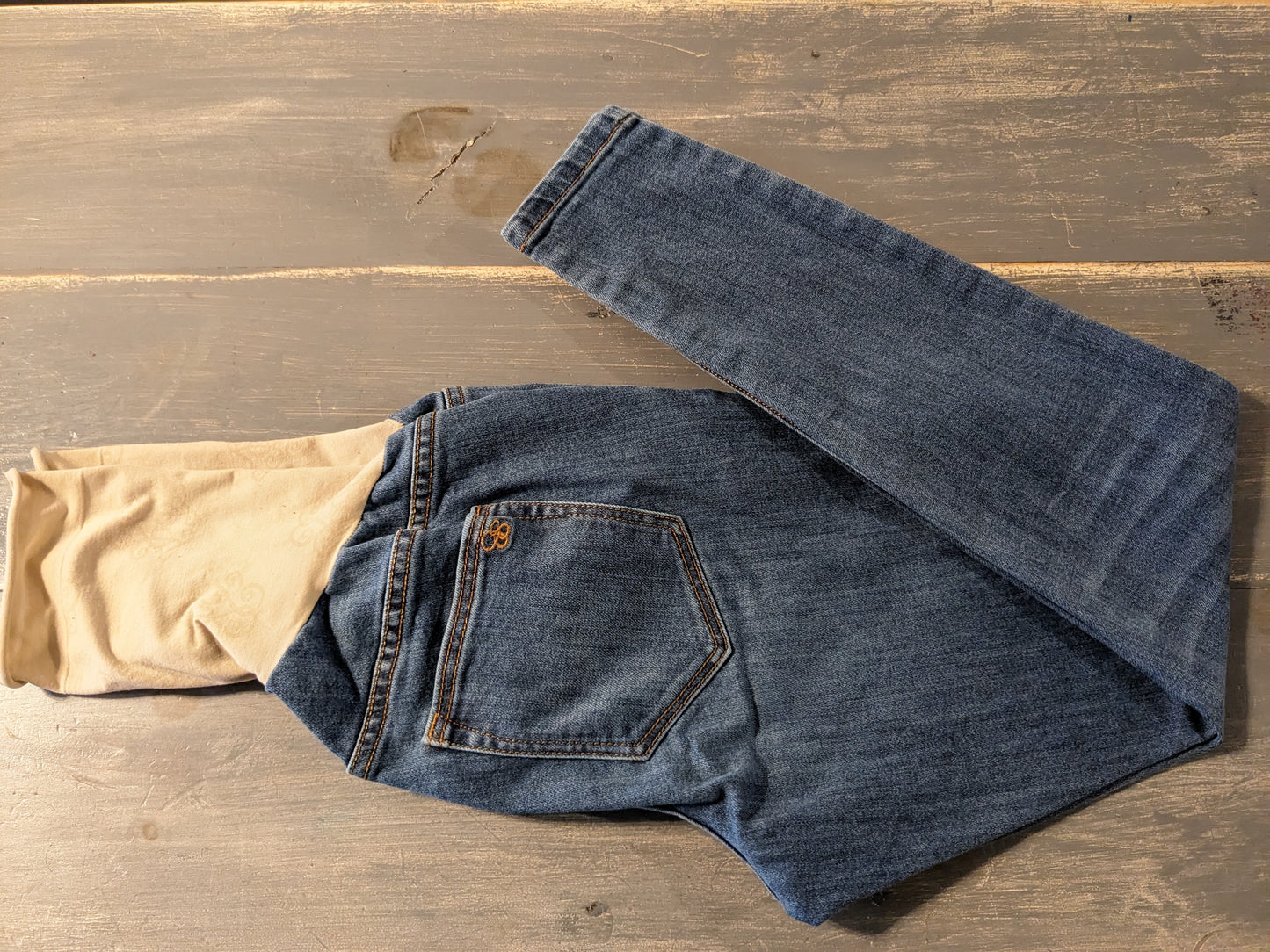 Full panel 26" skinny jeans, Medium wash