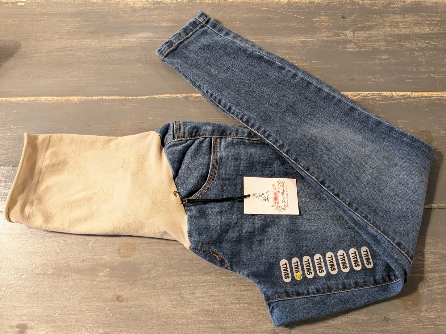 Full panel 26" skinny jeans, Medium wash
