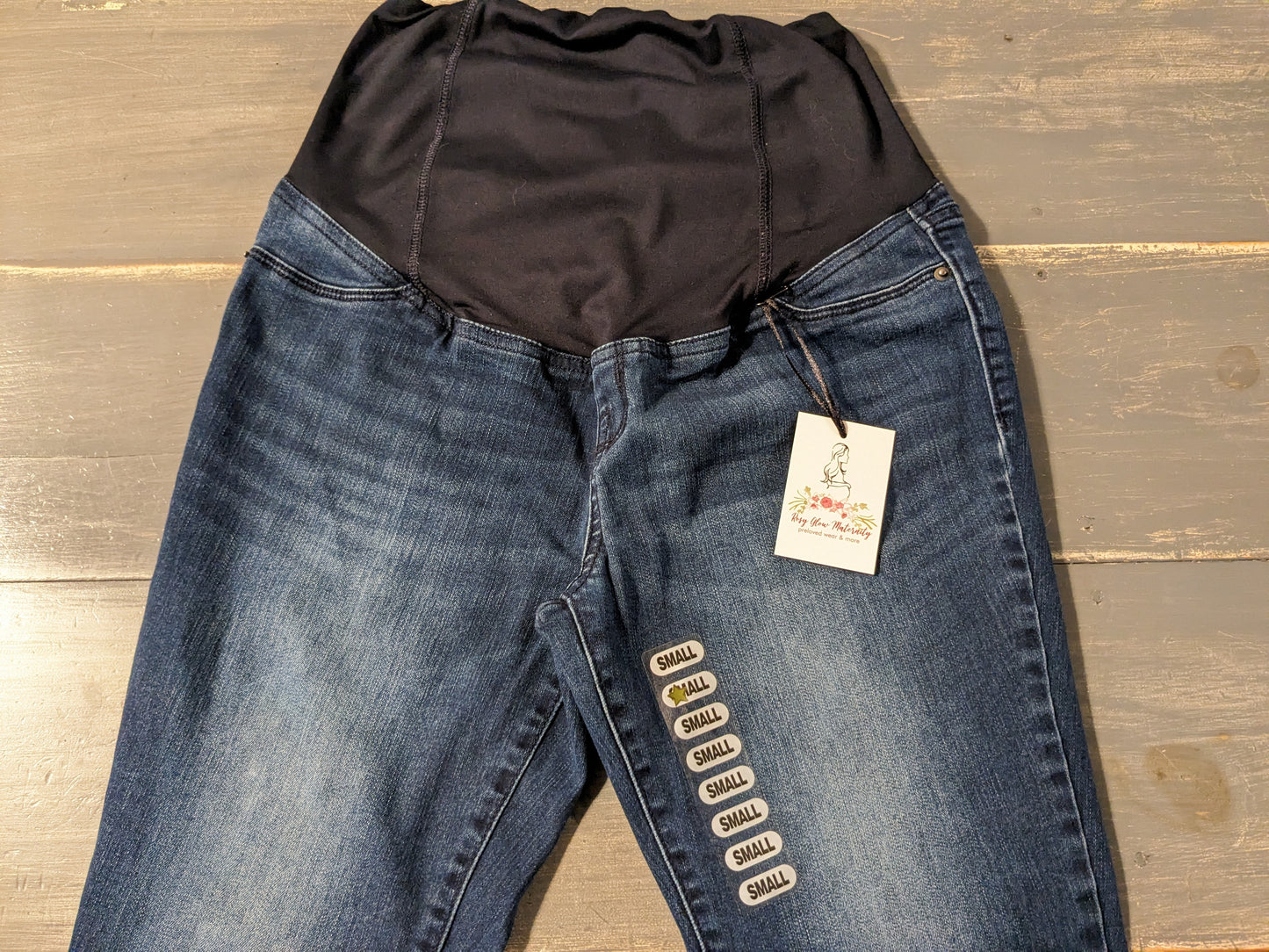 Essential convertible panel 26" skinny jeans, Multi wash