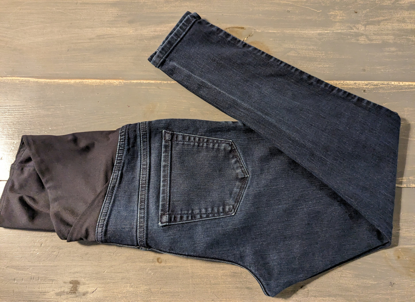 Essential convertible panel 26" skinny jeans, Multi wash