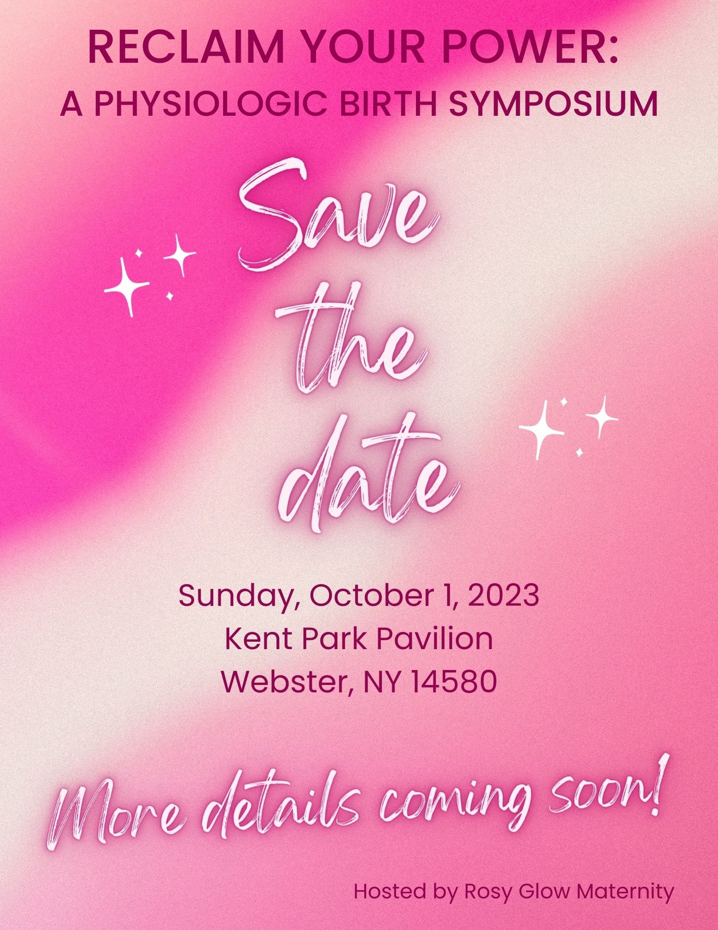 Reclaim Your Power: A Physiologic Birth Symposium