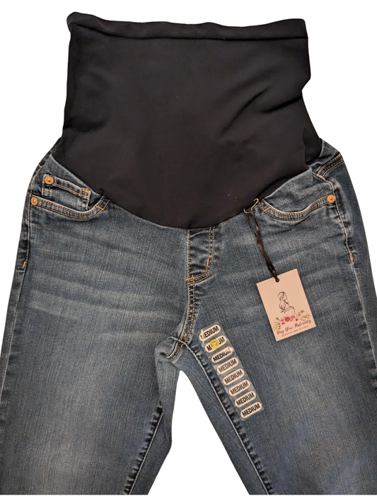 Full panel 26” skinny jeans, Medium Wash