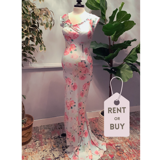 Blue Floral Elegance