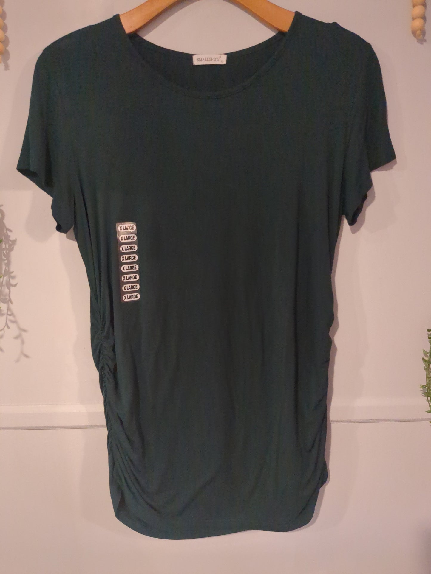 Essential fitted round neck SS tee, Multi