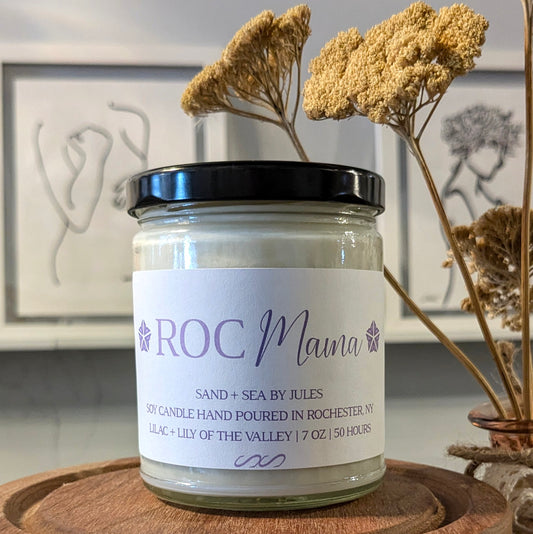 Hand-poured soy candles, Asst'd