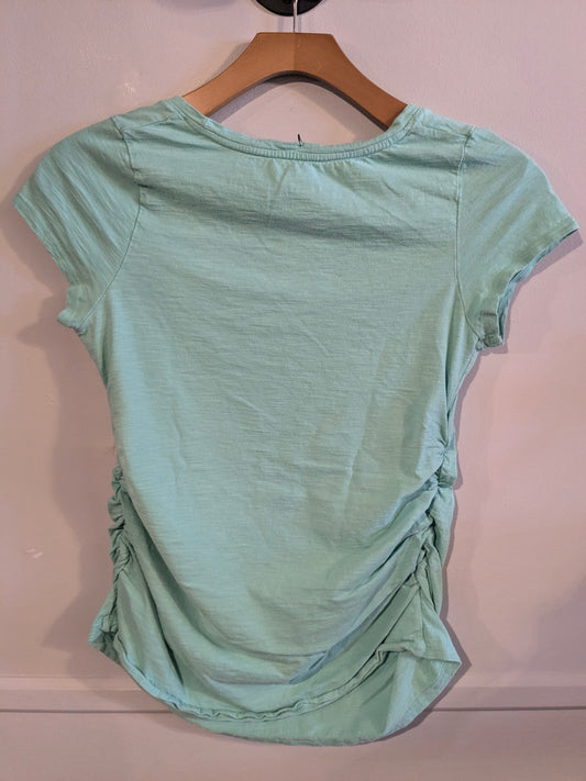 Essential fitted scoop neck SS tee, Multi