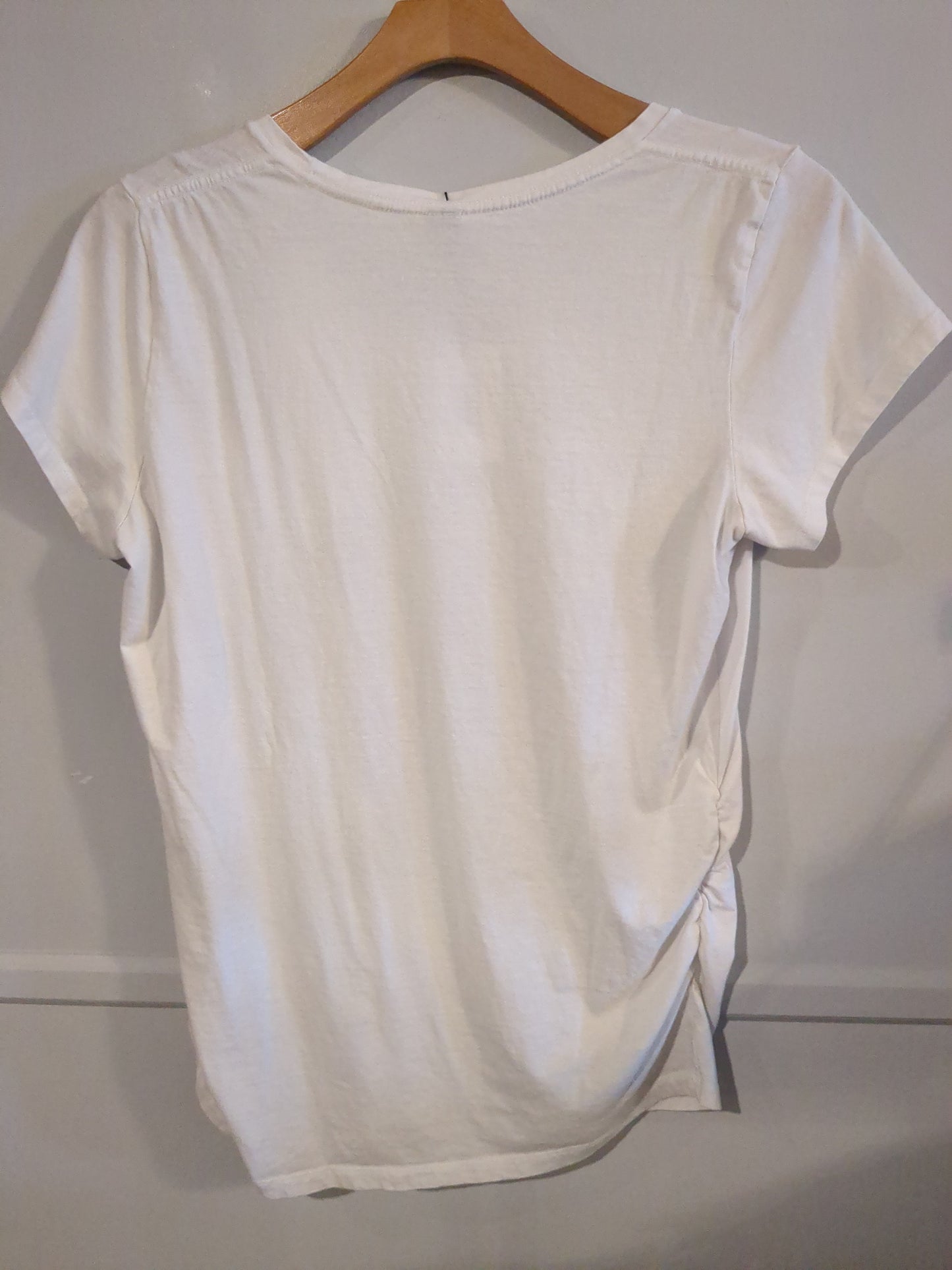'football vibes' SS graphic tee, White