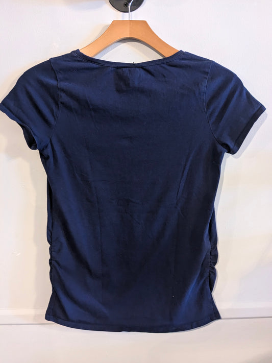 Essential fitted round neck SS tee, Multi