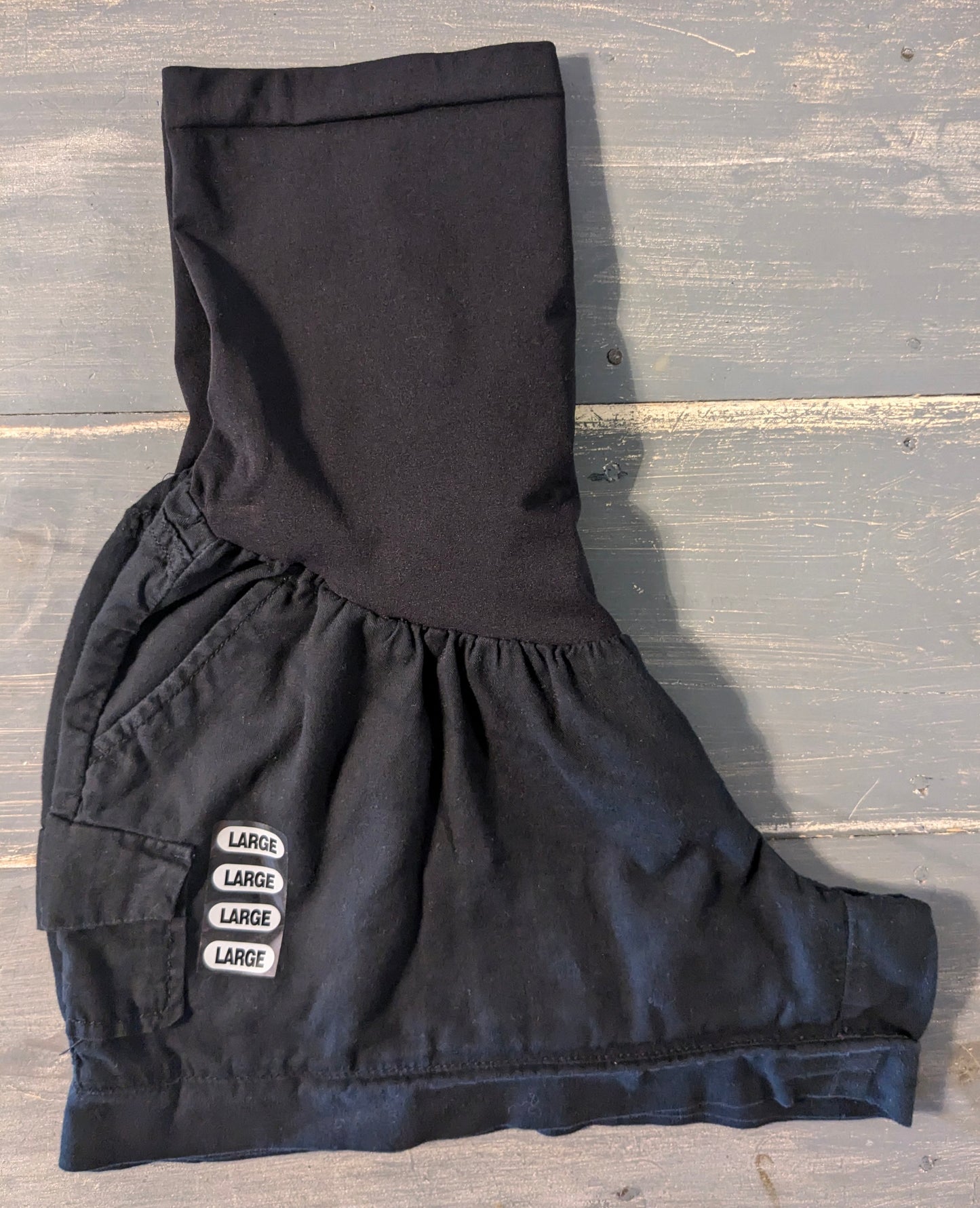 Casual full panel 3.5" shorts w/ pockets, Black