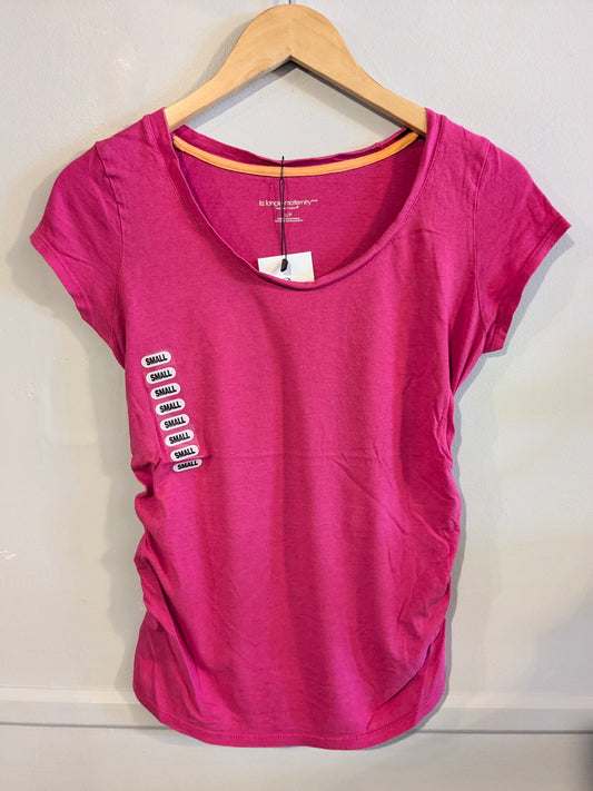 Essential fitted scoop neck SS tee, Multi