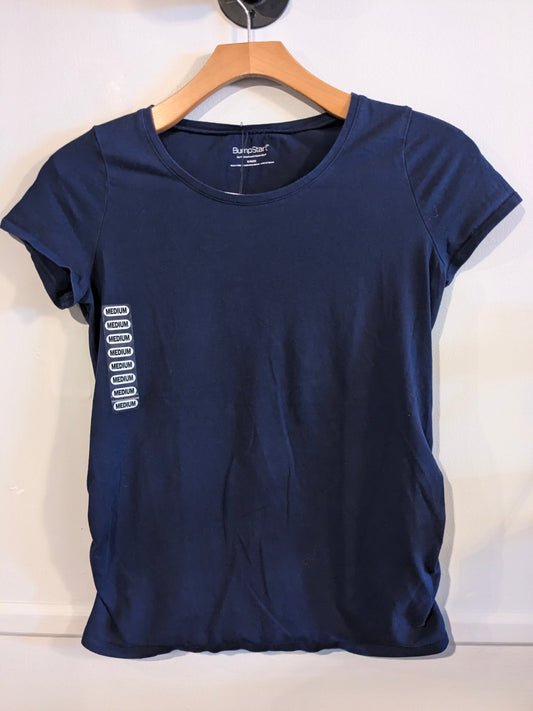 Essential fitted round neck SS tee, Multi