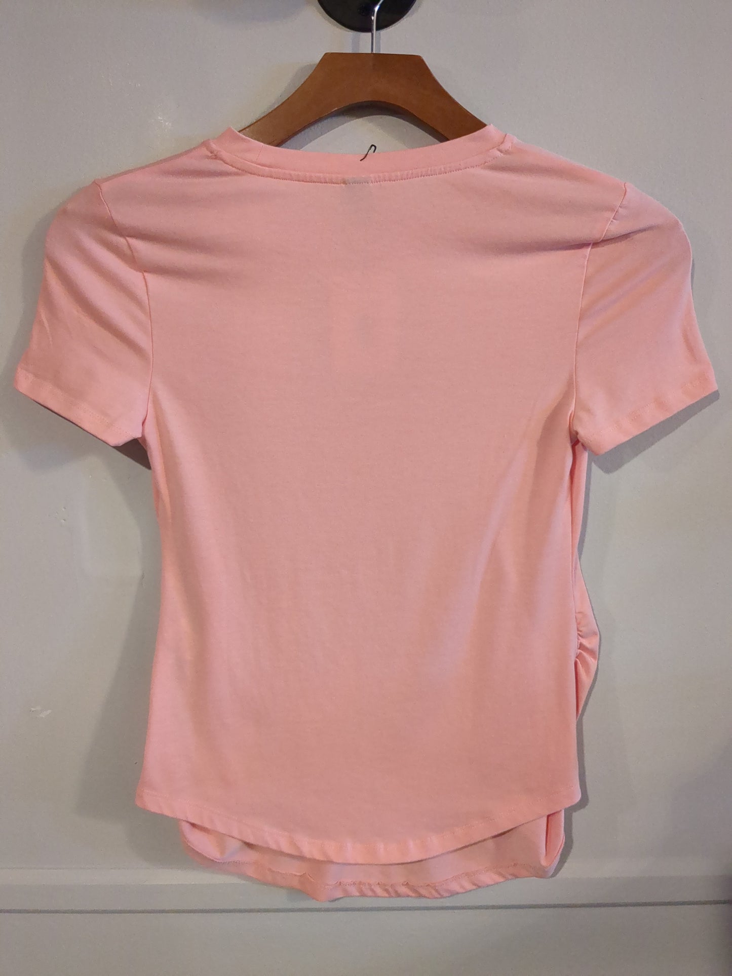 baby toes SS graphic tee, Pink